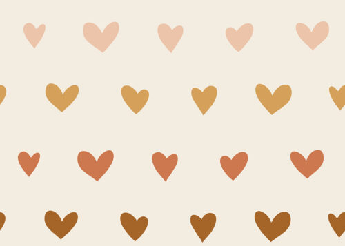 Indy Bloom Designs - Ombre Hearts 4x2.8