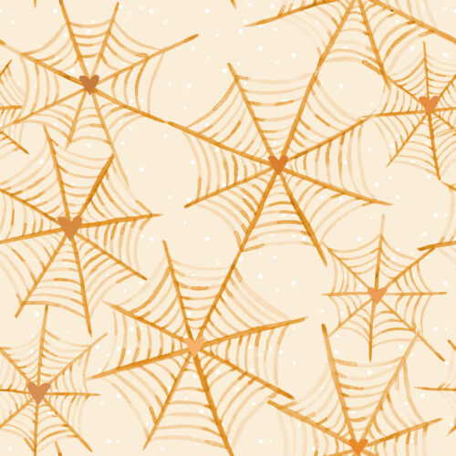 Hip Kid Design - Orange Spiderwebs and Hearts