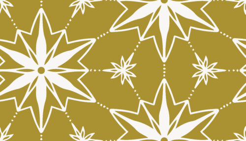 Indy Bloom Designs - Ornament Stars In Green 01