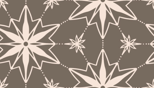 Indy Bloom Designs - Ornament Stars In Cocoa 01