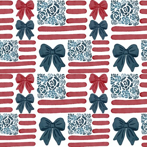 Casey Gowers - Patriotic Rose Coquette