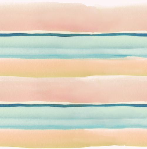 Sara Swanson - Peachy Pink Summer Stripes