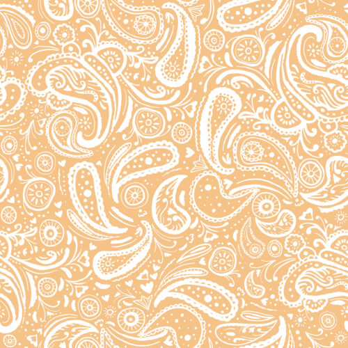 Indy Bloom Designs - Paisley In Daffodil 8x8