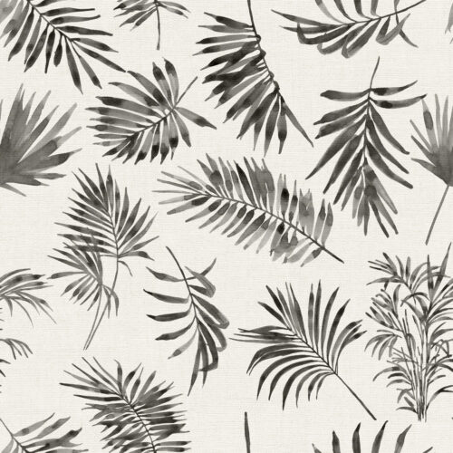 Hip Kid Design - Palm Leaves in Black