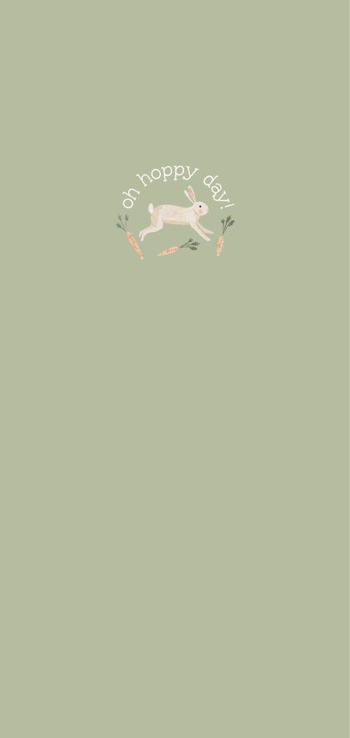 Panel Oh hoppy day Green