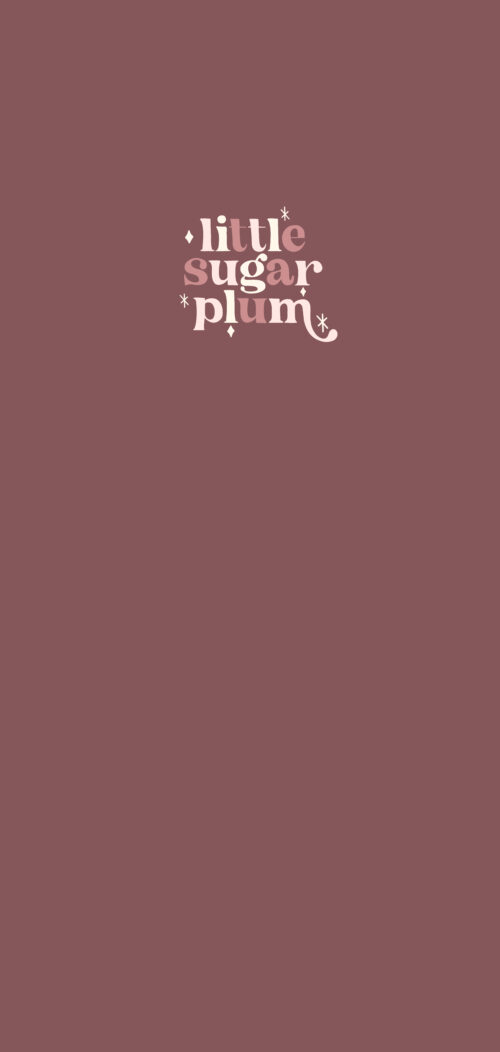 Panel Little sugar plum boysenberry19x