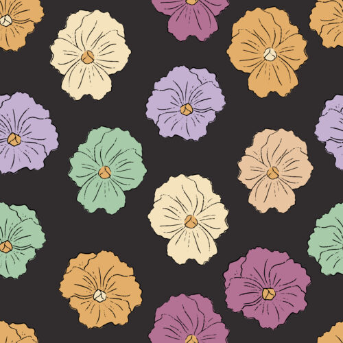 Juniper Row - Pansies 10