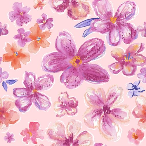 Lindsay Anne - Paradise Garden Flamingo Pink