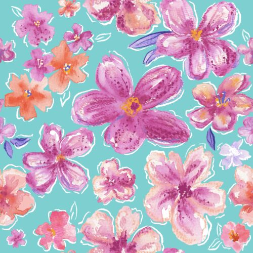 Lindsay Anne - Paradise Garden Oasis Turquoise