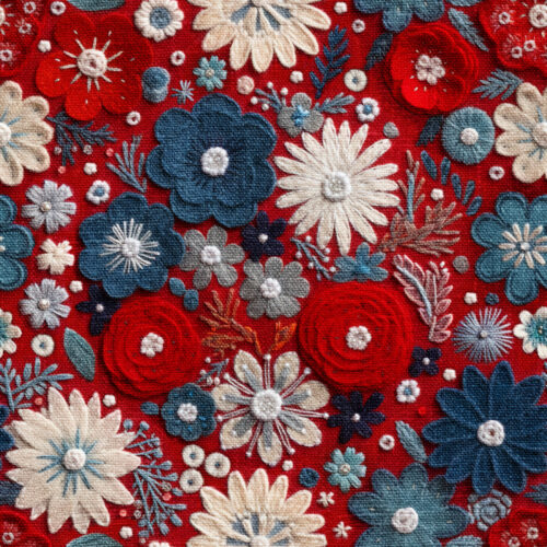 Patrioticfeltfloralembroideryraspberrypatternco