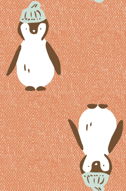Indy Bloom Designs - Penguins In Knit 4x2.6