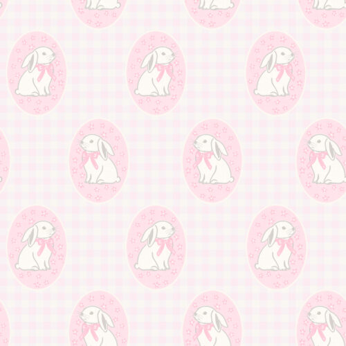 Vivie & Ash - Pink Bunny Gingham
