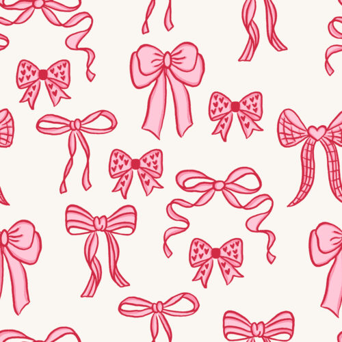 Vivie & Ash - Pink And Red Valentine Bows