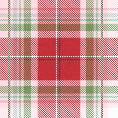 Pink Holiday Plaid