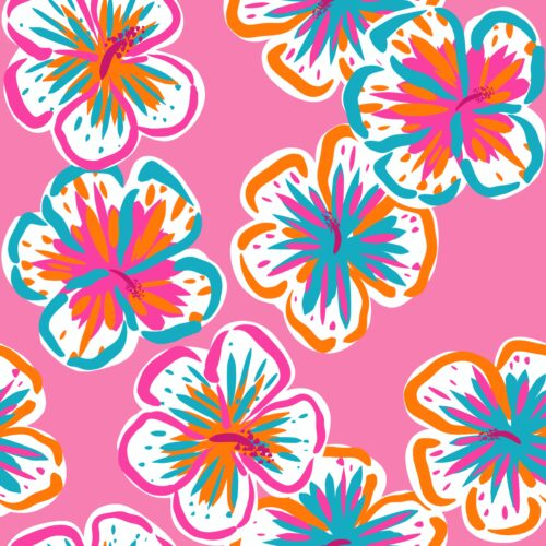 Fun in the Sun - Pinkhibiscus