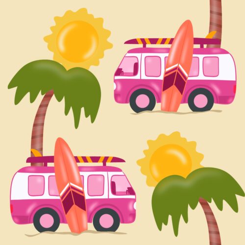 Fun in the Sun - Pinksurfsupjpg