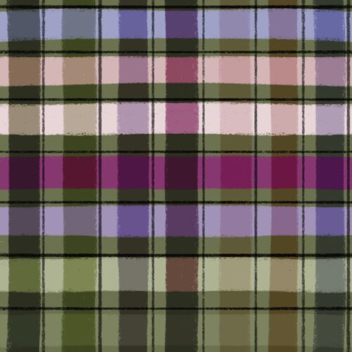 Lindsay Anne - Plaid Fall Olive Multi