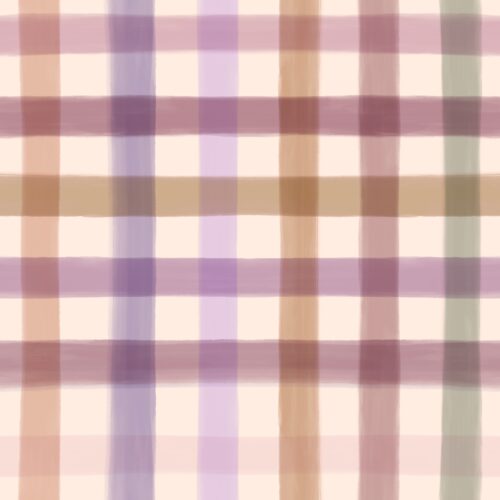 Lindsay Anne - Plaid In Boho Pink Cream Multi