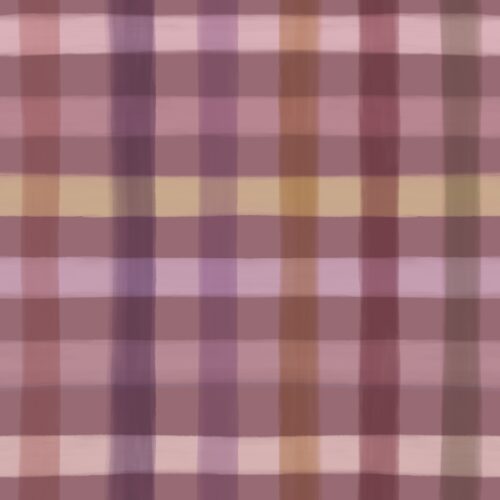 Lindsay Anne - Plaid In Muted Raspberry Multi