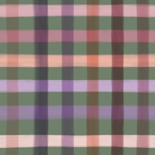 Lindsay Anne - Plaid In Sage Olive Multi