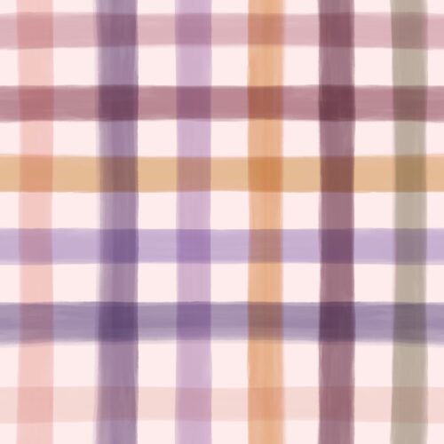 Lindsay Anne - Plaid Multi Blush Pink