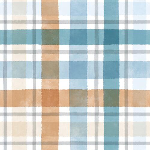Lindsay Anne - Plaid Teal
