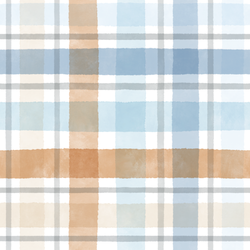 Lindsay Anne - Plaidlightblue