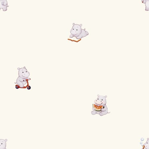 Vanya Minimalist Designs - Playful Hippo 02