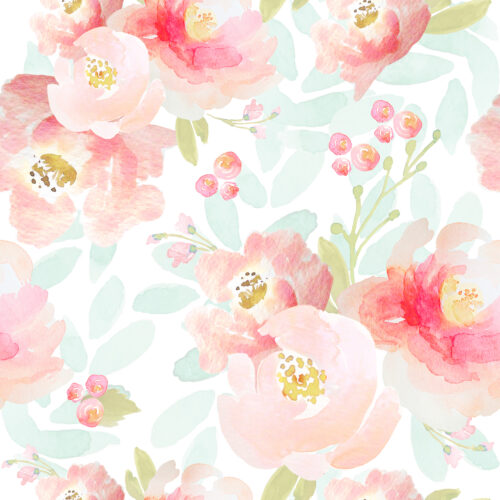 Indy Bloom Designs - Plush Pink Florals 11.21x11.21