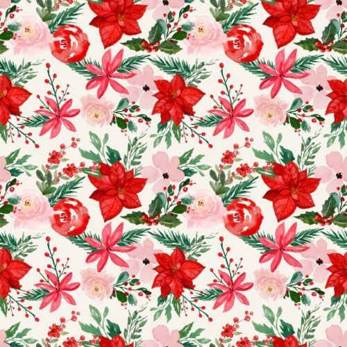 Poinsettia passion 12x12