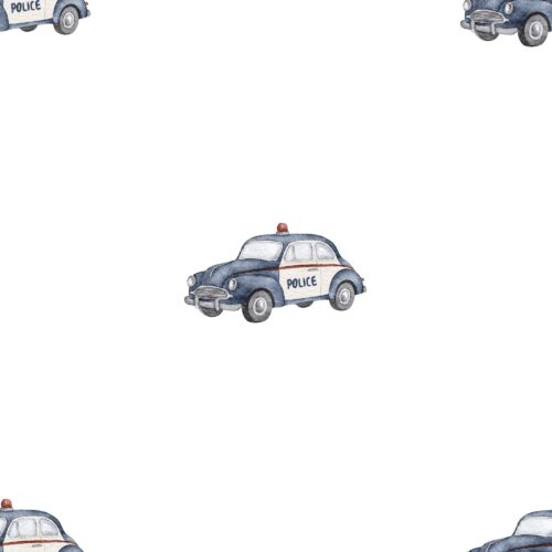 Vanya Minimalist Designs - Police Car 01