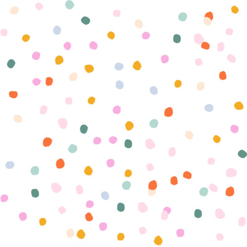 Indy Bloom Designs - Polka Dot In Beach Party Jumbo Wallpaper