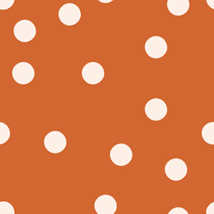 Indy Bloom Designs - Polka Dot In Pumpkin