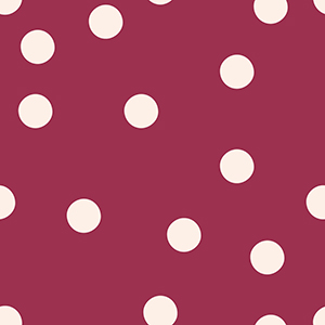 Indy Bloom Designs - Polkadot In Ruby