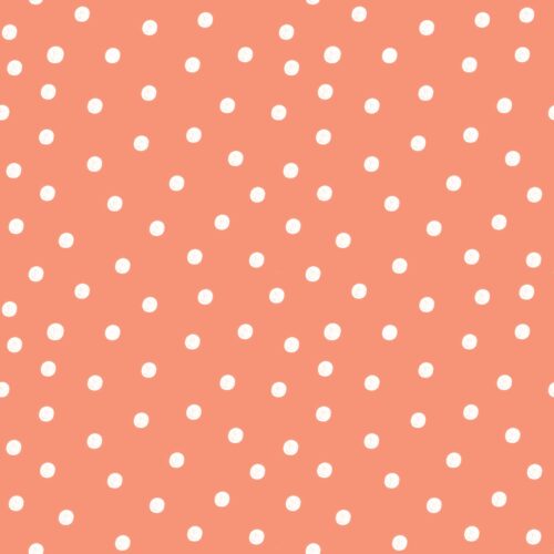 Lindsay Anne - Polkadots Coral Orange