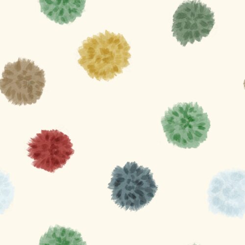 Lindsay Anne - Pom Pom Polka Dot Cream