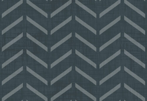 Krystal Winn - Ponies + Peonies Chevron Navy Copy
