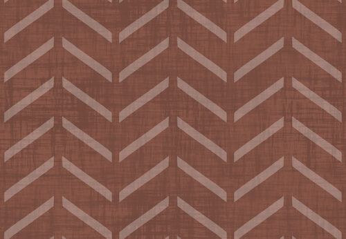 Krystal Winn - Ponies + Peonies Chevron Rust Copy