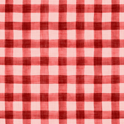 Hip Kid Design - Poppy and Blush Buffalo Check