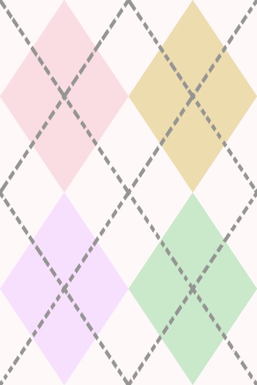 Lindsay Anne - Preppy Argyle Girls Light Pink