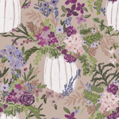 Lindsay Anne - Pumpkin Bouquet Tan