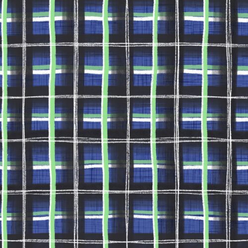 Lindsay Anne - Pumpkin Patch Plaid   Twilight Sky