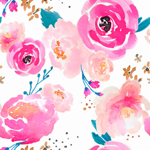 Indy Bloom Designs - Punchy Florals 9x9