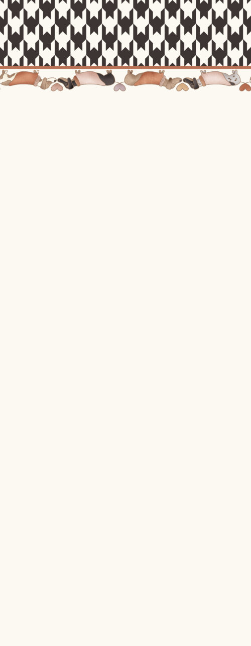 Krystal Winn - Puppy Love Dachshund Border Single Horizontal