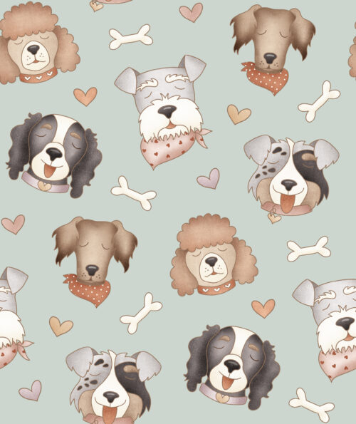 Krystal Winn - Puppy Love Doggies Mint