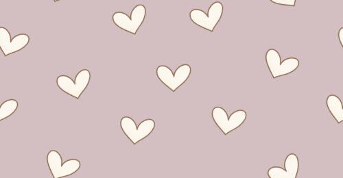 Krystal Winn - Puppy Love Hearts Lavender