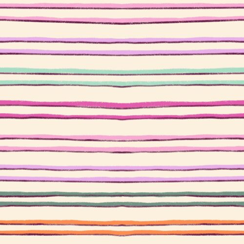 Purple Ditsy Stripes 6x6