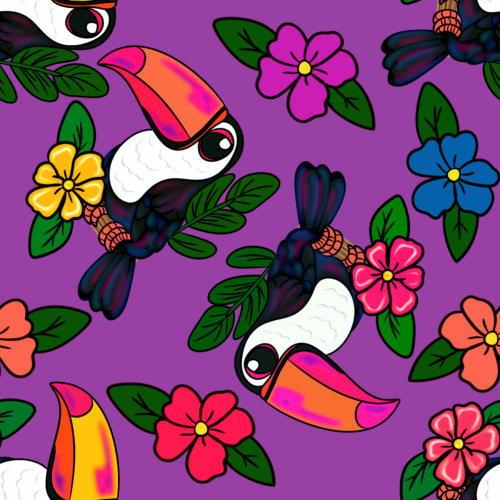 Fun in the Sun - Purpletoucan