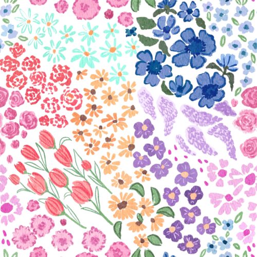 Lindsay Anne - Rainbow Blooms