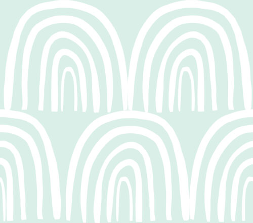 Indy Bloom Designs - Rainbows In Teal 04